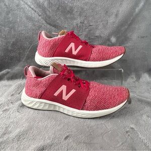 New Balance Sports V1 Pink Running Sneaker Shoes Youth US 7 Fresh Foam YPSPTLP